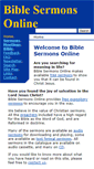 Mobile Screenshot of bible-sermons.org.uk